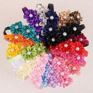 إكسسوارات شعر كورية للأطفال، 5 قطع/كيس، عصابات رأس لؤلؤية وزهرية جميلة للبنات الصغيرات، موديل <span class=keywords><strong>2026</strong></span> - Product Image 3