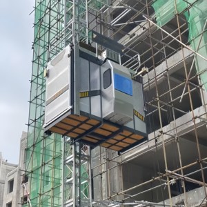 Konstruksi Tiongkok <span class=keywords><strong>Hoist</strong></span> Harga penumpang dan Material pengangkat dengan sertifikat CE dan EAC - Product Image 3