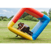 Pvc Gonflable Flip It Cube Gonflable Flip Compétition Jeux Gonflables En Plein Air pour Team Building