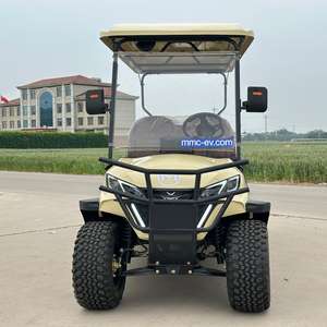 리튬 배터리 오프 로드 전기 골프 버기 카트 맞춤형 업그레이드 키트 4 + 2 인승 관광 해변 버기 전기 골프 카트 - Product Image 4