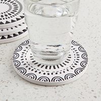 Dessous de verre led rétro pour disque vinyle Dessous de verre pour boissons Dessous de verre avec logo personnalisé