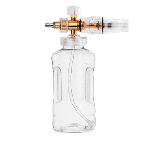 Lance à mousse de neige en plastique haute pression pour le nettoyage des voitures, pistolet à mousse épaisse robuste avec nettoyeur haute pression 1500 PSI - Product Image 1