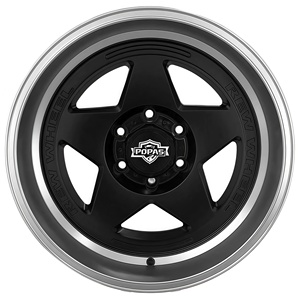 Popopousi trung tâm bánh xe off-road độc đáo 4x100 6x139.7 6x114.3 6x135 5x108 5x150 5x127 15 16 17 18 19 inch vành bánh xe hợp kim cho xe ô tô - Product Image 5