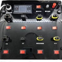 Boîte de test d'ampoules LED portables universelles pour véhicules automobiles avec compteur de puissance et indicateur de tension