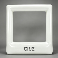 Cadre à selfie gonflable personnalisé, support autoportant pour photomaton, idéal pour toutes les décorations de fête