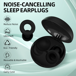 Tappi per Orecchie Riutilizzabili Personalizzati, Riduzione del Rumore, Tappi in Silicone per Dormire, Cancellazione del Rumore - Product Image 2