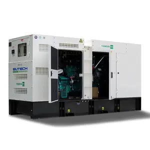 Super silent 150KW 160KW generatori diesel 200kva silenzioso generatore alternatore utilizzato motore cummins