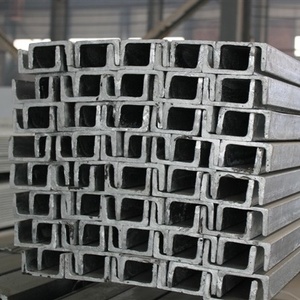 12m de longitud Galvanizado C12x20.7 C Canal de acero L Acero al carbono 100x48 con agujeros - Product Image 3