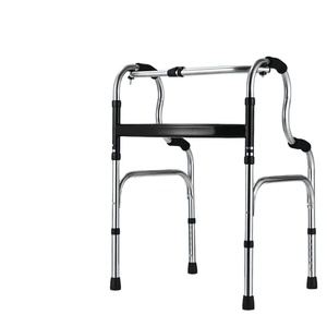 Foldable <strong>roller</strong> <strong>walker</strong> 4-wheeled portable <strong>walker</strong> with adult <strong>seat</strong> - Product Image 1