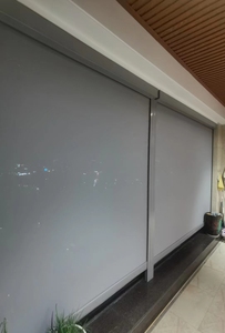 Stores à enrouleur à glissière coupe-vent sans fil commerciaux et résidentiels sur mesure - Product Image 6