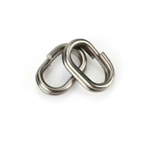 Double <b>Split</b> <b>Rings</b> Brass Swivel Fishing Tackle Cheap 5 Sizes Synnex Brand LQ Model Good Quality - Product Image 5