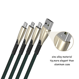 Usine 3 en 1 charge rapide micro usb c chargeur port câble usb pour appareil de téléphone portable - Product Image 5