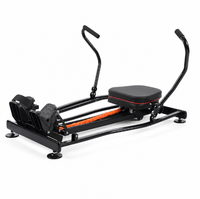 Rameur à mouvement complet pour la maison, pliable, équipement d'exercice cardio, entraînement complet du corps avec rotation à 360° °   Bras et siège coulissant