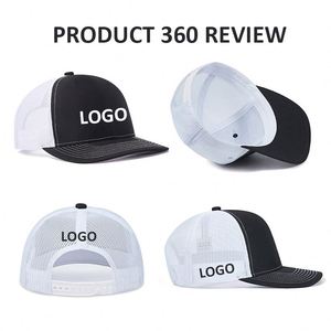 หมวกแก๊ปตาข่ายผ้าฝ้ายปักโลโก้คุณภาพสูงแบบกำหนดเอง หมวก Snapback Trucker Richardson 112 - Product Image 4