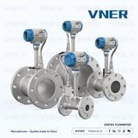 Flowmeter Digital LCD 6-Inci, Pengukur Tekanan dan Suhu Udara/Oli Area Variabel, Modbus, Modulasi Massa Gas, OEM