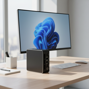 มินิพีซีประสิทธิภาพสูง Intel Core i71360P พร้อมแรม DDR5 รองรับจอแสดงผล 4K แบบ Quad และพอร์ต LAN 2.5G คู่ สำหรับใช้งานธุรกิจ - Product Image 5