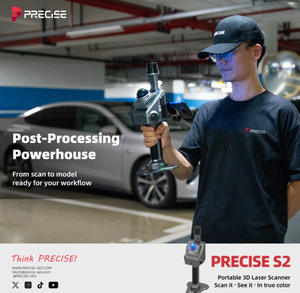 Escáner LiDAR 3D S2, Resolución Óptica de 5MP, Velocidad de Escaneo de 10Hz, Dispositivo Portátil de Alta Precisión para Adquisición de Nubes de Puntos, OEM - Product Image 6