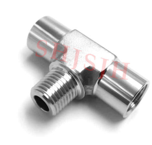 <span class=keywords><strong>Intercomunicador</strong></span> Swagelok de acero inoxidable 316 intercambiable, <span class=keywords><strong>intercomunicador</strong></span> de tres vías, accesorio de tubería en T, tornillo interno externo roscado bajo - Product Image 5