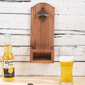 In <span class=keywords><strong>legno</strong></span> Vintage <span class=keywords><strong>a</strong></span> parete barile <span class=keywords><strong>di</strong></span> birra barile apribottiglie con tappo collettore regalo ideale per gli uomini - Product Image 5
