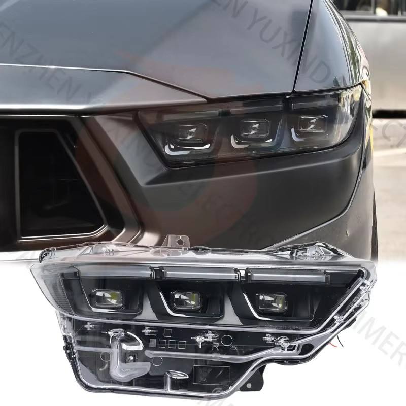 Phare avant 24-25 à lentille noire