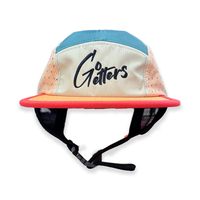 Casquette de Surf Homme Plate à 5 Panneaux avec Trous Latéraux Découpés au Laser Respirante Anti-UV Personnalisée en Gros pour l'Équitation et le Camping