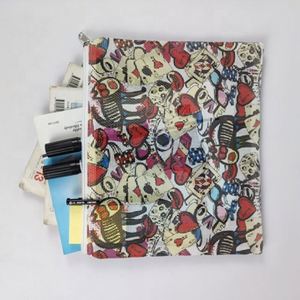 Bolsa de artículos cosméticos impermeable, bolsa de maquillaje, bolsa de cosméticos, bolsa de maquillaje de malla colorida de nailon - Product Image 6