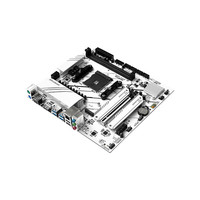 JGINYUE Original nuevo AMD B550 GAMING DDR4 AM4 Ryzen R3 R5 4000 5000 MATX para ordenador de escritorio Uso de placa base blanca para juegos