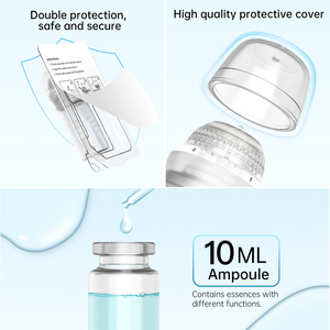 Fabricant d'origine HN30 Microneedling Mésothérapie <span class=keywords><strong>Dermastamp</strong></span> Micro Hydra Needle Derma Stamp Roller Applicateur de sérum pour le visage Stylo - Product Image 6