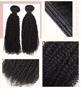 热门供应商美容杰瑞卷毛预拉伸生人发束，用于编织纬编发辫，适用于黑人 - Product Image 6