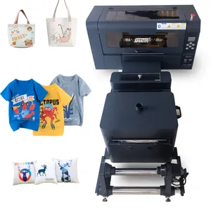 Dtf Printer 30Cm Epson Xp600 Printhead 33Cm pencetakan Dtf untuk baju kaos langsung Transfer Film A3 pencetak Dtf