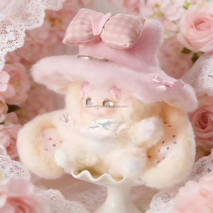Lucky Deer Nai Good Night Rabbit V3 Série Lettres Sorcières Boîtes Mystères Poupée en Peluche Vinyle Floqué Porte-clés de Collection Jouet - Product Image 4