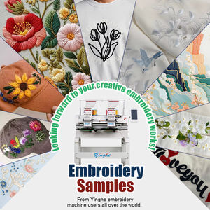 Yinghe Monogram <b>Machine</b> Digital <b>Automatic</b> 2heads 9Needles Industrial <b>Sewing</b> Computer Embroidery Agbada Embroidery <b>machine</b> - Product Image 4