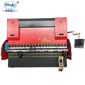 China Manufacturer Hydraulic Press Brake DA66T 250t/4000mm CNC Sheet Metal Bending Machine 6+1 axis