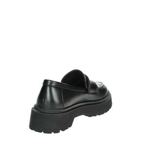 Mocasines de Mujer Braccialini L80, Zapatos de Plataforma de Cuero Negro, Talla 39 - Product Image 3