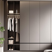 Armoire de rangement multifonctionnelle moderne Dayooh pour chambre à coucher, amovible, portable, en bois, avec roulettes