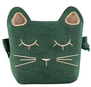 Little Girls <strong>Purses</strong> <strong>Green</strong> Cute Cat Shoulder Crossbody Bag for Kids,Toddler,Girls - Product Image 2