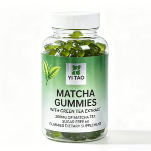 OEM Matcha Green Tea <b>Gummy</b> <b>Bears</b> can boost metabolism and detoxification, and maintain a healthy immune system. - Product Image 1
