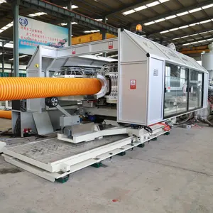 HDPE PP Corrugated Pipe Producing Line Dual Layer Corrugated Pipe Slotting Machine