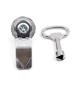 FS6525 Zinc Alliage Triangle Noyau De <span class=keywords><strong>Serrure</strong></span> Antipoussière Armoire Électrique Rotatif Langue Cylindrique <span class=keywords><strong>Serrure</strong></span> À Came Ms773-<span class=keywords><strong>4</strong></span> - Product Image 4