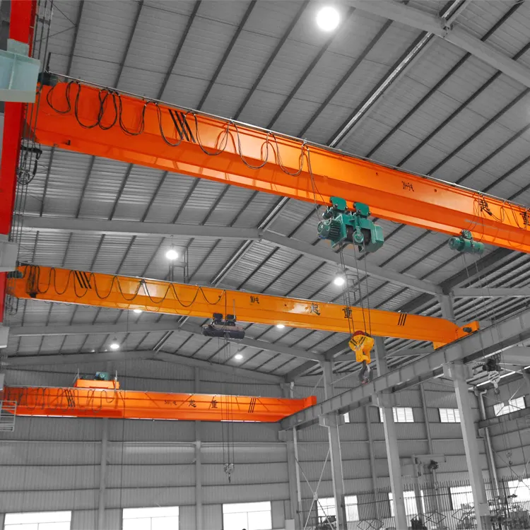 Industry high efficiency single girder 15 ton electric lift bridge crane