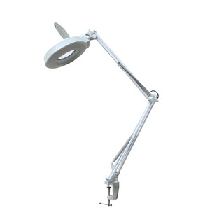Lampe loupe LED ronde 5D à fixation par pince Turia pour réparation de téléphones portables et fer à souder ML04 86A - Product Image 1