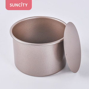 Suncity 4 Inch Chiffon Cake Mold Carbon Steel Non Stick Round Baking Mold For Cake Making - Product Image 3