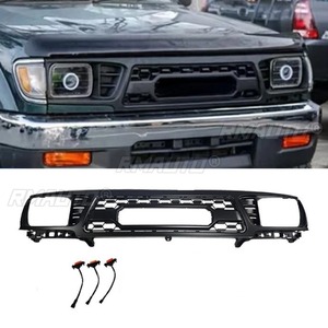 For Toyota Tacoma 1995-1997 Body Kit <b>Car</b> Bumper Grill Racing Grills <b>Decorative</b> Front Bumper Grill Exterior Part - Product Image 2