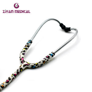ZY8003 Deluxe Single <b>Stethoscope</b> Electroplated Zinc Alloy Head Printed Design Manual Power Source Class II Instrument-Wholesale - Product Image 4