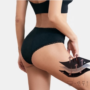 INTIFLOWER 88036 Bragas Menstruales de Diseño de 4 Capas a Prueba de Fugas - Ropa Interior Fisiológica Impermeable para Mujer - Product Image 3
