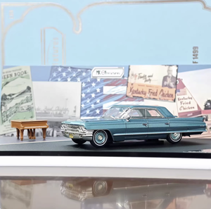 เอ็มเค มิเนียเจอร์ส 1:64 แคดิลแลค เดวิล กรีนบุ๊ค โมเดลรถอัลลอยด์ รุ่นแสดงนิทรรศการ ฉบับจำกัดจำนวน - Product Image 3