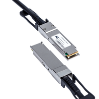 Efisien Biaya, Konversi Optik-Listrik Nol, Performa Tinggi 400G QSFP-DD 4x100G QSFP56 DAC 5G POE 56G PAM4 Pusat Data