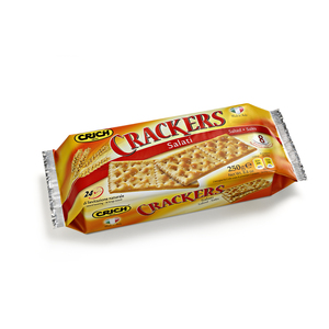 Crich G25X10 Snack di Grano a Basso Contenuto di Sale, Cracker per Insalata 250g X12 Confezioni - Product Image 1