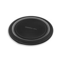 Chargeur de téléphone sans fil ultra-fin portable 15W, chargeur sans fil rapide pour iPhone, téléphones mobiles Galaxy