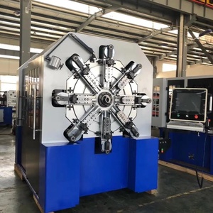 Máquina Automática CNC para Enrollar Resortes de 2 Ejes, Velocidad de 500 Piezas/min (Motor, Rodamiento, PLC) Incluidos, Diámetro de Alambre de 0.15-0.8 mm, Diámetro Exterior Máximo de 20 mm - Product Image 5